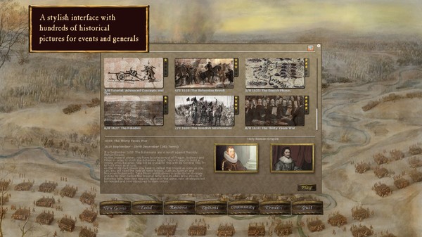 Thirty Years' War Steam