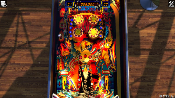 Скриншот из Zaccaria Pinball - Earth Wind Fire Table