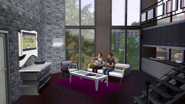 Скриншот из The Sims(TM) 3 High-End Loft Stuff