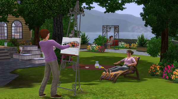 Скриншот из The Sims(TM) 3 Outdoor Living Stuff