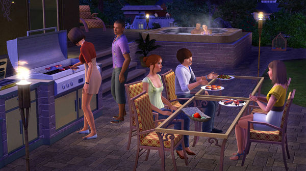 Скриншот из The Sims(TM) 3 Outdoor Living Stuff