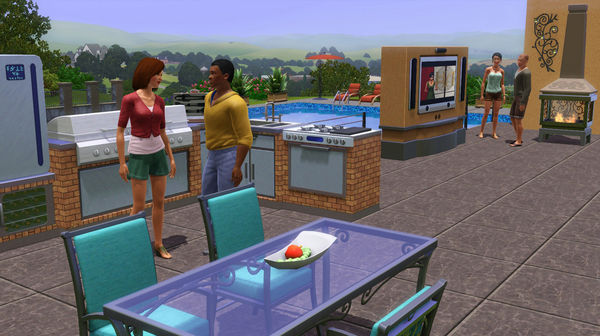 Скриншот из The Sims(TM) 3 Outdoor Living Stuff