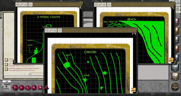 Скриншот из Fantasy Grounds - Sci-fi Themed Maps