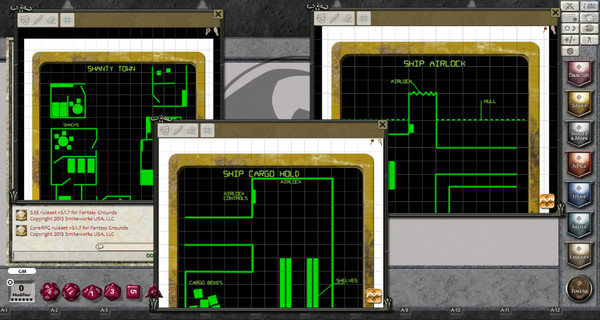 Скриншот из Fantasy Grounds - Sci-fi Themed Maps