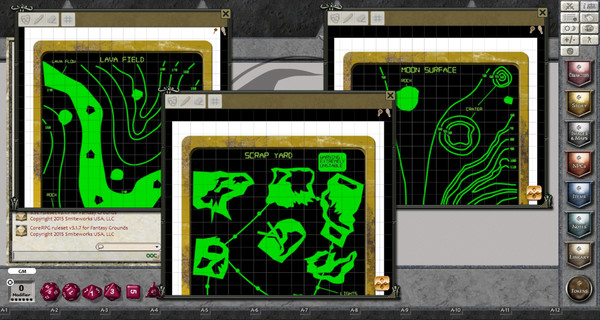 Скриншот из Fantasy Grounds - Sci-fi Themed Maps