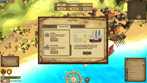 Скриншот из Pirates of the Polygon Sea