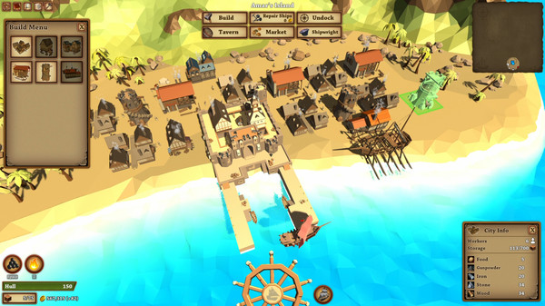 Скриншот из Pirates of the Polygon Sea