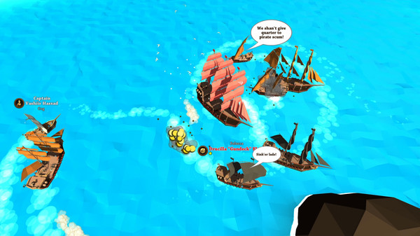 Скриншот из Pirates of the Polygon Sea