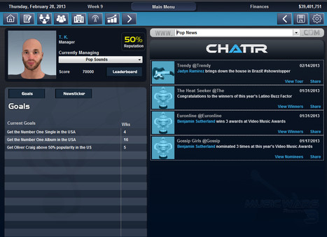 Music Wars Empire game for windows Pc 1