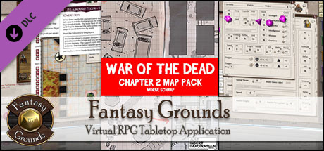 Fantasy Grounds - War of the Dead Chapter 2 Map Pack