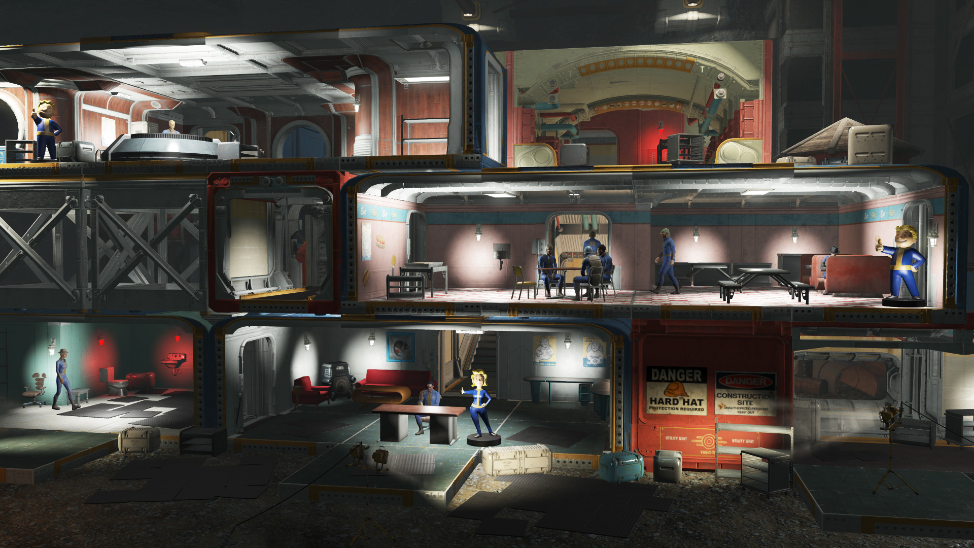 Fallout 4 Vault-Tec Workshop Resimleri 