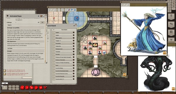 Скриншот из Fantasy Grounds - 5E: Alagoran's Gem