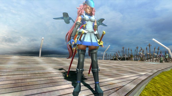 Скриншот из Pale Blue Gullwings & Pale Blue Visor