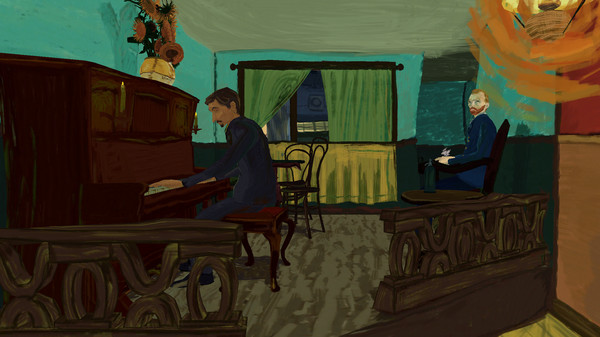 Скриншот из The Night Cafe