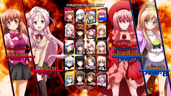 Nitroplus Blasterz: Heroines Infinite Duel game for Linux 1