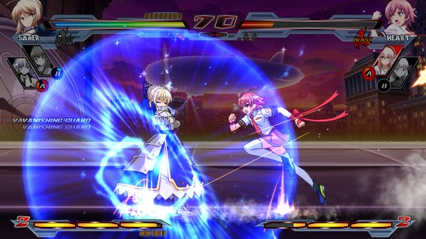 Скриншот из Nitroplus Blasterz: Heroines Infinite Duel