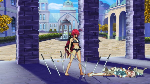 Скриншот из Nitroplus Blasterz: Heroines Infinite Duel