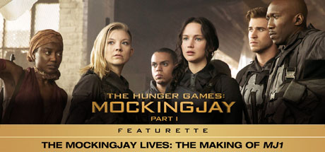 The Hunger Games: Mockingjay - Part 1: The Mockingjay Lives: The Making of MJ1 cover art