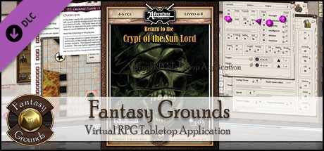 Fantasy Grounds - 3.5E/PFRPG: A24: Return to the Crypt of the Sun Lord cover art