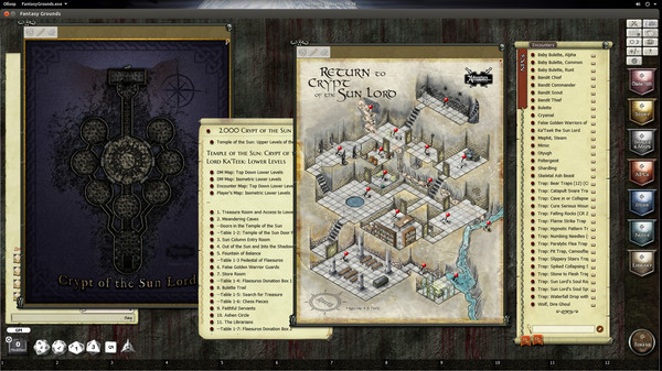 Скриншот из Fantasy Grounds - 3.5E⁄PFRPG: A24: Return to the Crypt of the Sun Lord