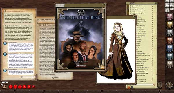 Скриншот из Fantasy Grounds - 3.5E⁄PFRPG: SH1: The Ties That Bind