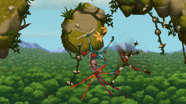 Скриншот из Frog Climbers