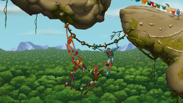 Скриншот из Frog Climbers