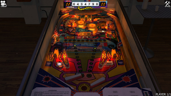 Скриншот из Zaccaria Pinball - Supersonic Table