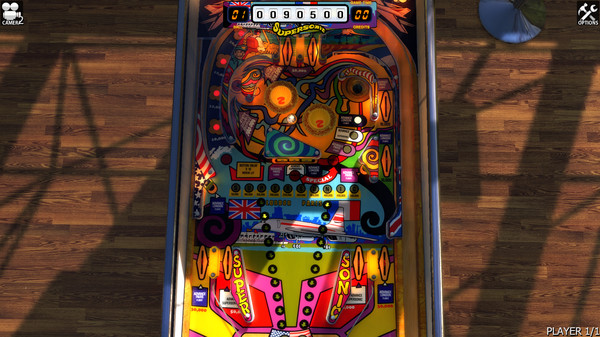 Скриншот из Zaccaria Pinball - Supersonic Table