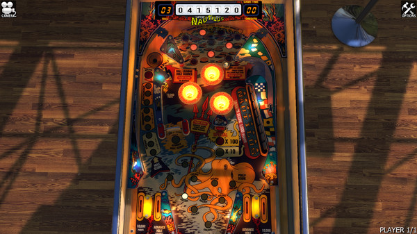 Скриншот из Zaccaria Pinball - Nautilus Table