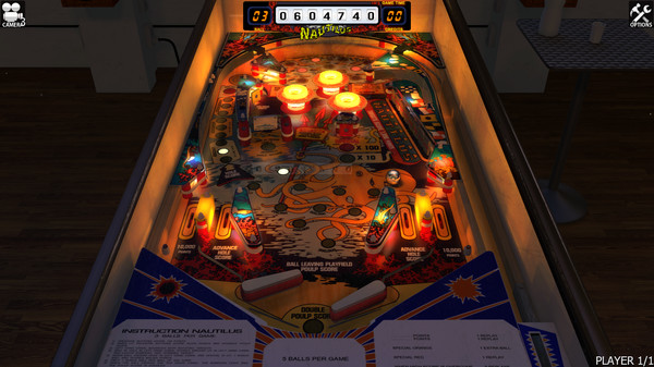 Скриншот из Zaccaria Pinball - Nautilus Table