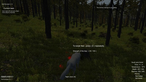 Wolf Simulator