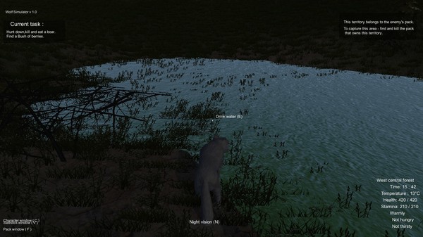 Wolf Simulator minimum requirements