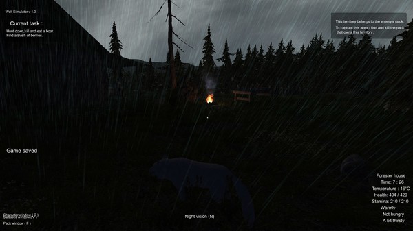 Скриншот из Wolf Simulator