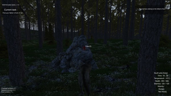 Скриншот из Wolf Simulator