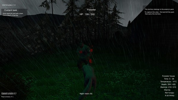 Скриншот из Wolf Simulator