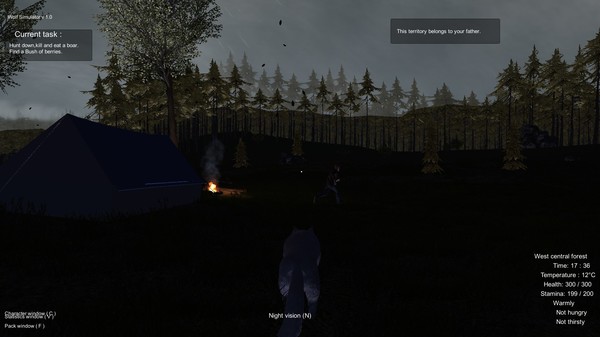 Скриншот из Wolf Simulator