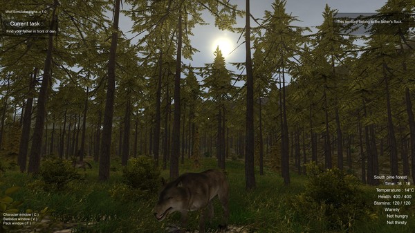 Wolf Simulator recommended requirements