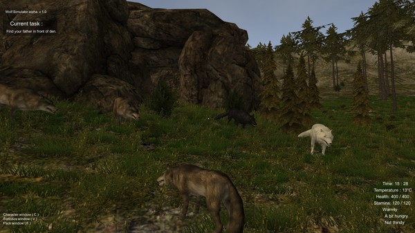 Скриншот из Wolf Simulator