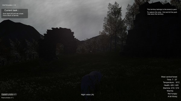 Wolf Simulator