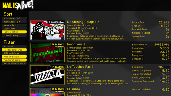 NAL Is Alive for linux