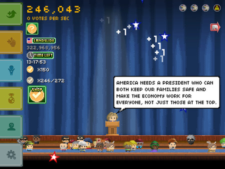 Campaign Clicker game for windows Pc 1