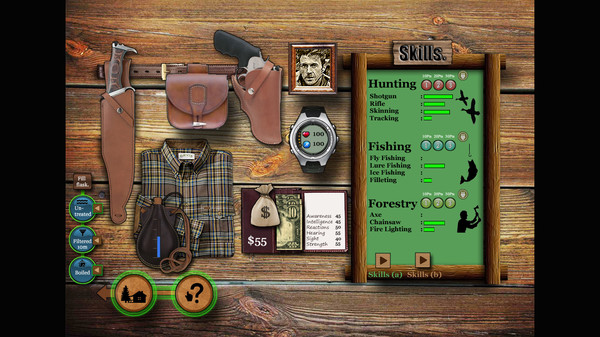 Скриншот из e-River Cabin Journal