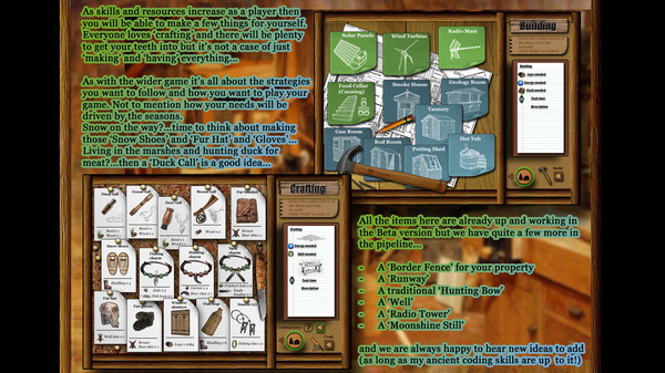 Скриншот из e-River Cabin Journal