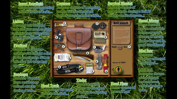 Скриншот из e-River Cabin Journal