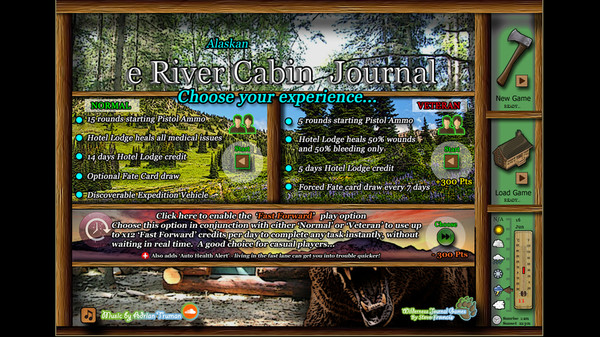 Скриншот из e-River Cabin Journal