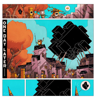 Скриншот из On Rusty Trails - The Digital Comic