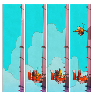 Скриншот из On Rusty Trails - The Digital Comic