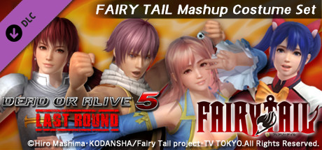 DOA5LR Fairy Tail Mashup Set cover art