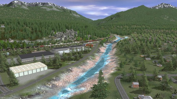 Скриншот из TANE DLC Route: Canadian Rocky Mountains - Columbia River Basin